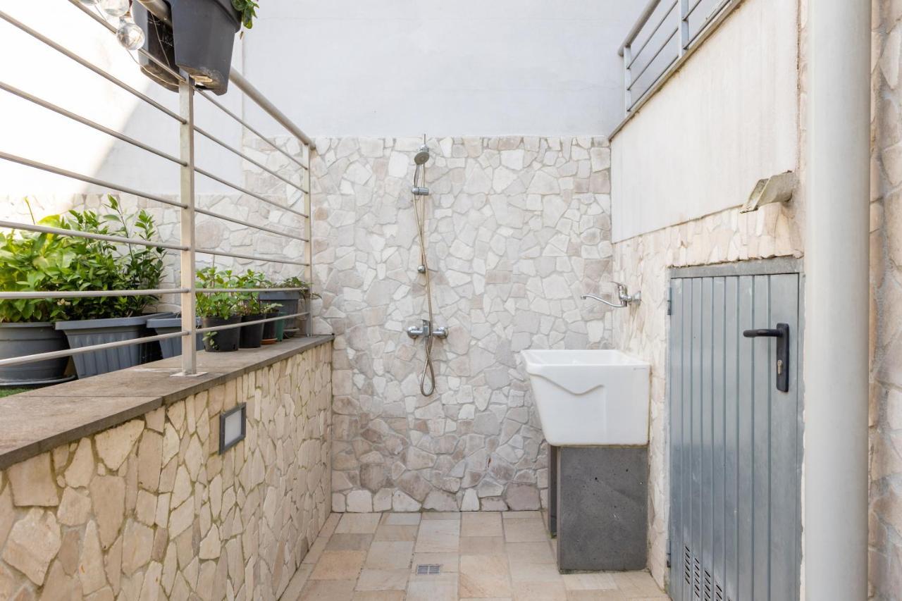 Oristano Camera Arancio Max 3Pers,Bagno,Uso Cucina Exterior foto